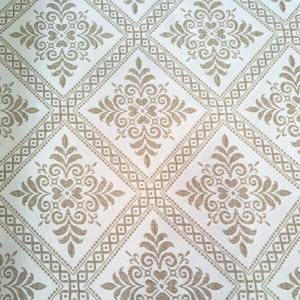 Tessuto sardo rombi beige